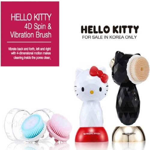 Hello Kitty_ Vibration Brush_ Skin Care_ Body Care